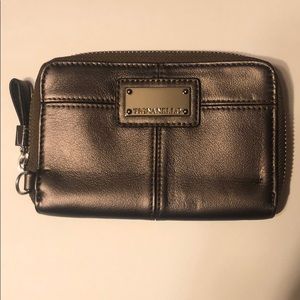 Metallic bronze Tignanello wallet